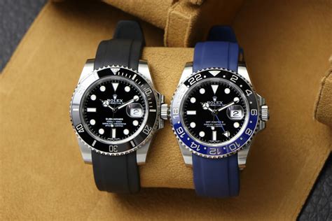 rubber b rolex strap for sale|rubber strap for rolex submariner.